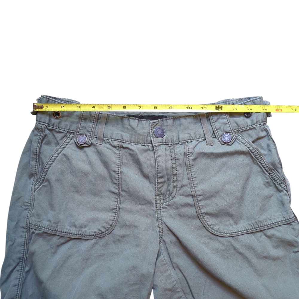 Calvin Klein Adjustable Waist 100% Cotton Bermuda Mid Length Shorts Size 4, Soft - Picture 5 of 11